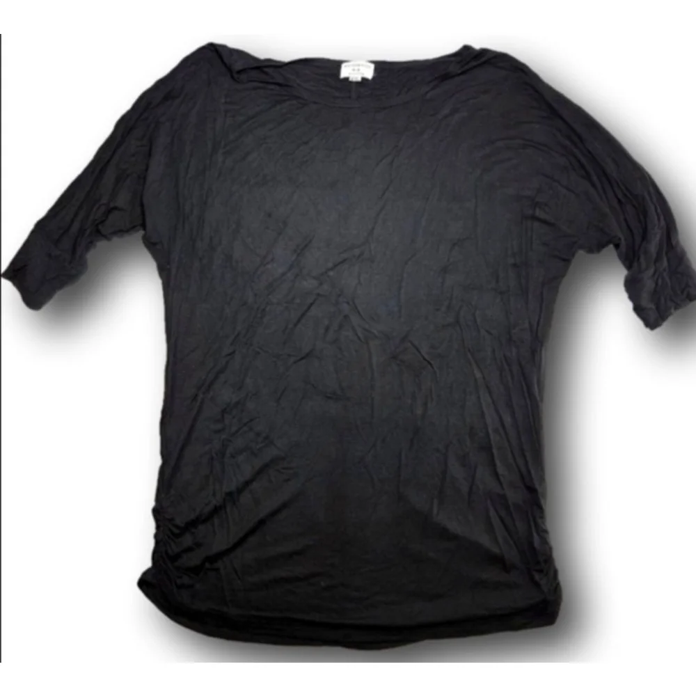Women's MATCHSTICK Black Long Sleeve Tee Plus Size XXL